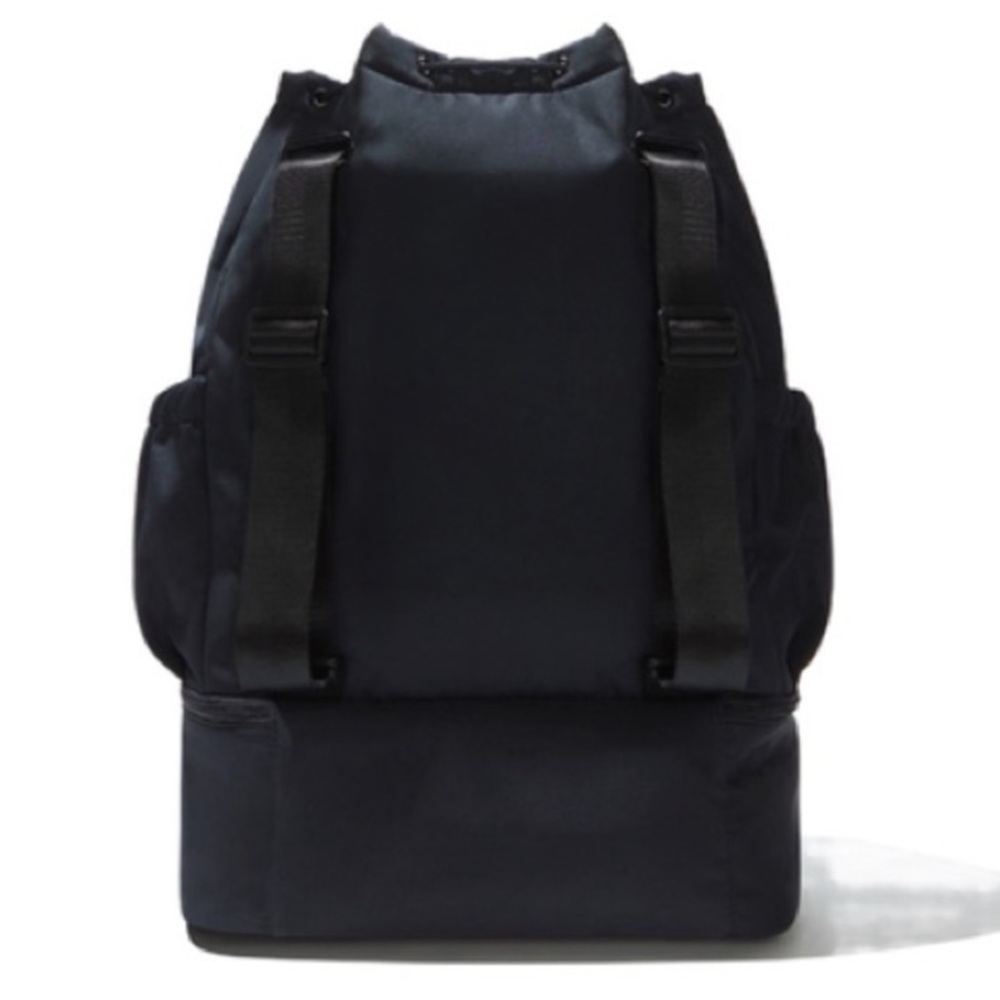 Beyond Yoga Gym Bag - Black Convertible Tote or Backpack w/ Shoe Compartment NWT - Picture 6 of 13